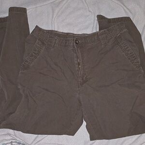 Outdoor Life Men's Brown Casual Pants 36 X 32